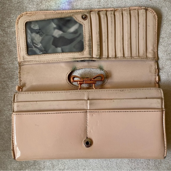 TED BAKER Checkbook Wallet with Box & Receipt - Picture 3 of 13